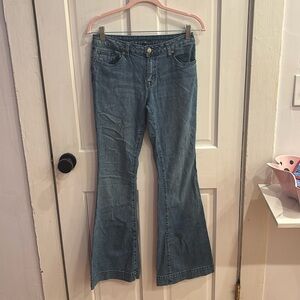 Bisou Bisou Low Rise Flare Jeans | Size 2
